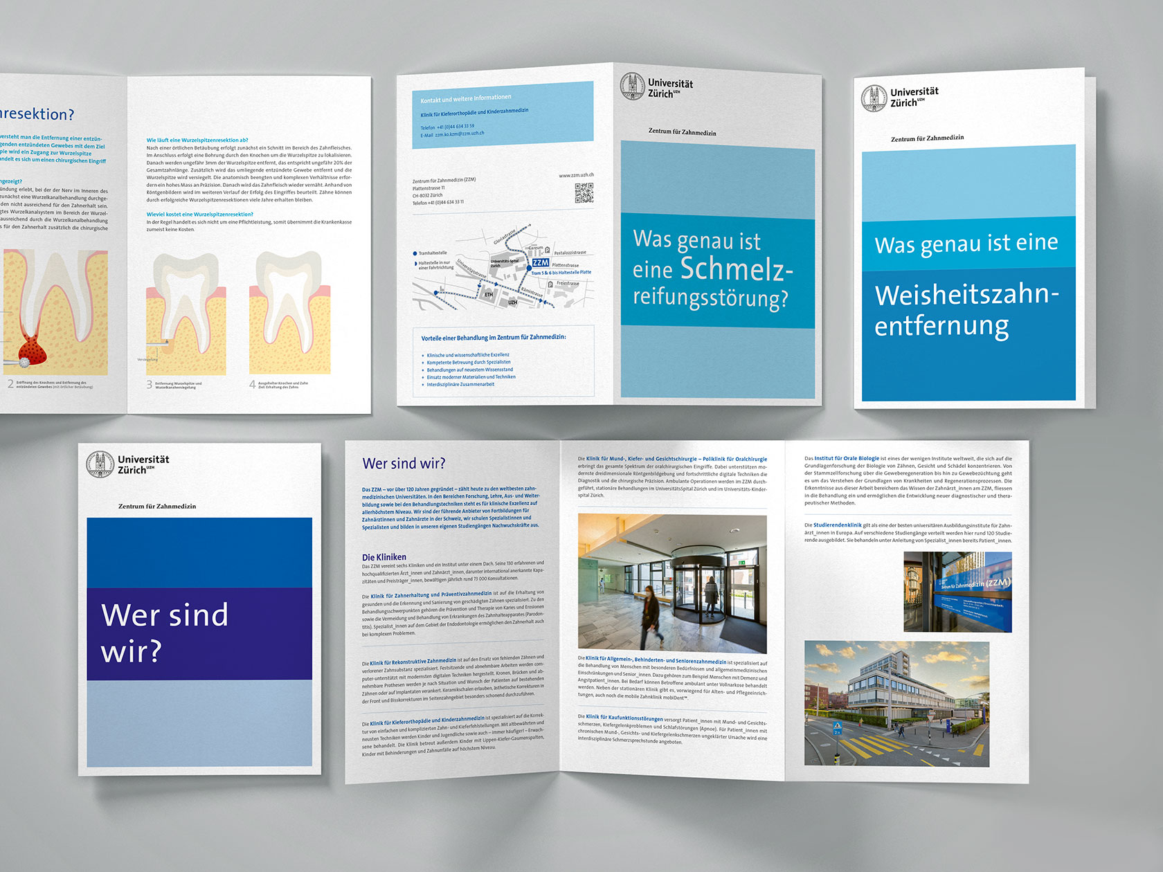 Bild von verschiedenen Flyern